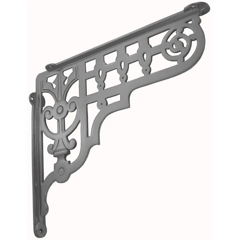 Domino Brass - Iron Shelf Bracket - 146 Design 315x265mm 1 Domino Brass - Iron Shelf Bracket - 146 Design 315x265mm