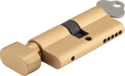 Iver - Euro Cylinder - 5 Pin Key/Thumb L65mm