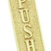 Superior Brass - Decorative Sign - 'Push'
