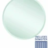 Thermogroup - Ablaze Bevel Edge Demister Mirrors - Kent Round - Various Sizes
