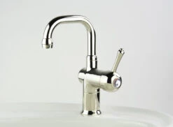 CB Ideal - Roulette Lever - Basin Flick Mixer With Square Outlet