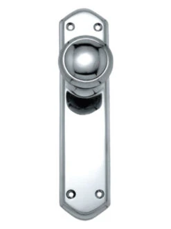 Superior Brass - Fancy Victorian Door Knob On Grandeur Backplate - All Variants