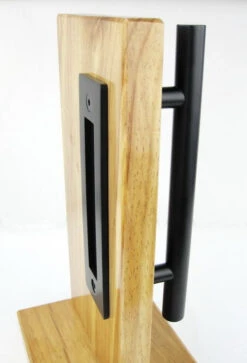 Worldwide - Sliding Barn Door Handle & Flush Pull Set - Round Profile