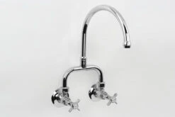 CB Ideal - Heritage - Exposed Wall Set With Swivel Gooseneck Outlet