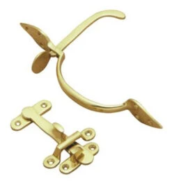 Superior Brass - Gate Accessories - Gate Suffolk Latch Set - Polished Brass