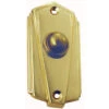 Domino Brass - Door Bell - Art Deco Decorative Bell Press H78xW39mm