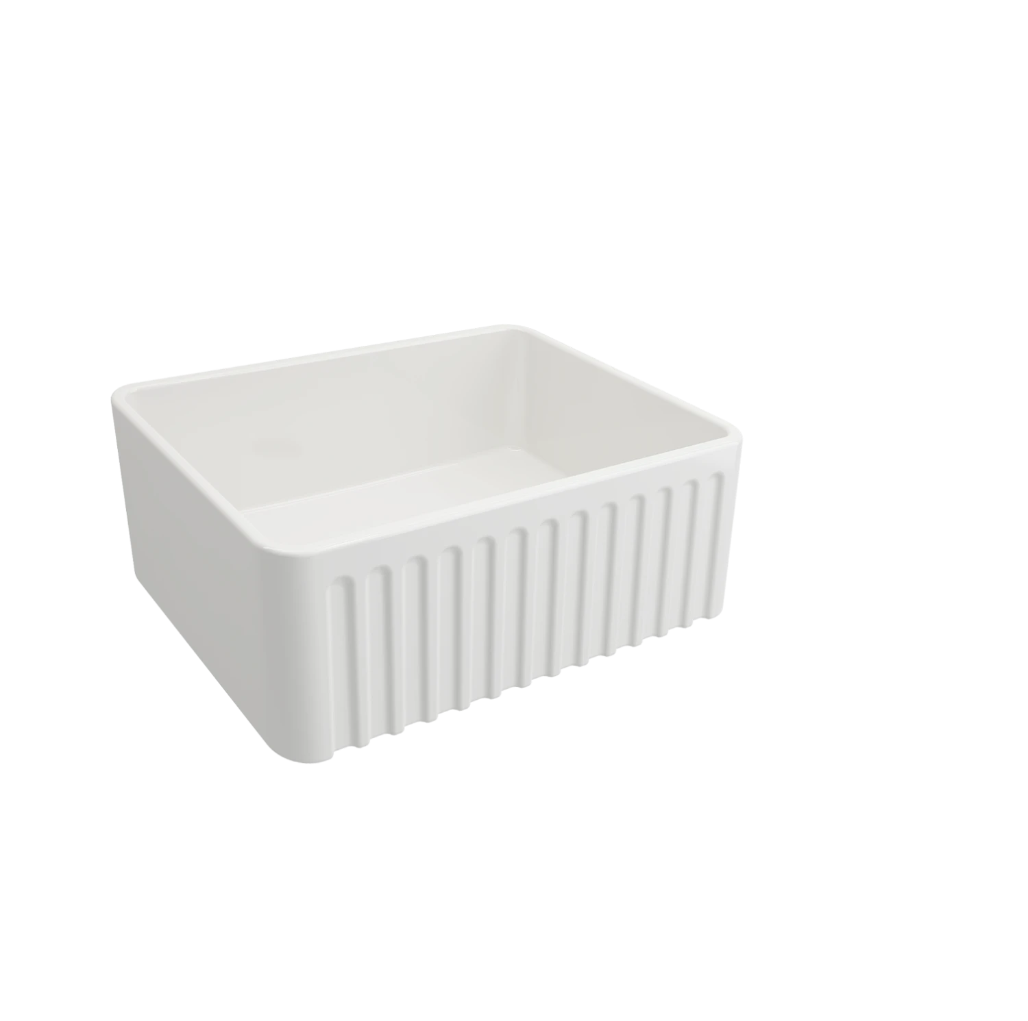 Turner Hastings - Butler Gloss White - Novi 60 X 46 Fine Fireclay Sink 2 Turner Hastings - Butler Gloss White - Novi 60 X 46 Fine Fireclay Sink - Image 2