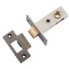 Iver - Double Sprung Split Cam Tube Latch B45mm - 'T' Striker