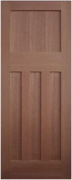 Solid Interior Door - Bungalow 4 Panel Design SP-BL4