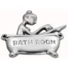 Domino Brass - Decorative Sign - 'Bathing Lady'