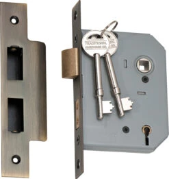 TradCo - External Use Mortice Lock - 5 Lever B57mm