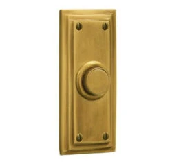 Superior Brass - Door Bell - Stepped Bell Press H85xW38mm