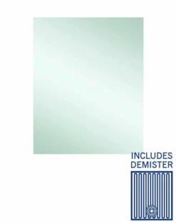 Thermogroup - Ablaze Polished Edge Demister Mirrors - Jackson - Various Sizes