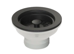 Turner Hastings - Sink Accessories - Matte Black Basket Waste 90x50mm