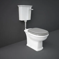 RAK Bathware - Washington - Low Level Toilet Suite With Front Lever