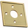 Domino Brass - Adaptor Plate - Square Rose (Suit R03 Model) 61x61mm