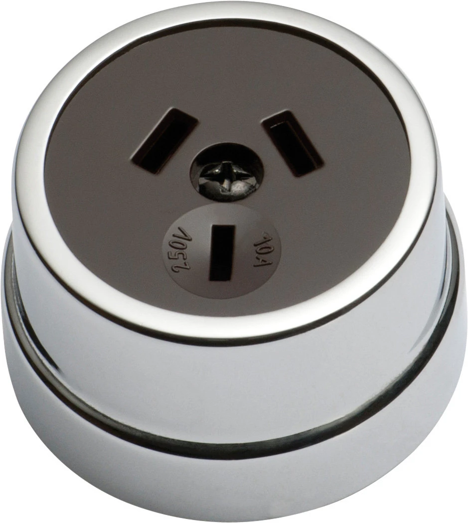 TradCo - Traditional Period Powerpoint Socket D50mm 7 TradCo - Traditional Period Powerpoint Socket D50mm - Image 7