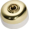 TradCo - Traditional Porcelain Base Period Switch D60mm