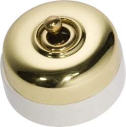 TradCo - Traditional Porcelain Base Period Switch D60mm