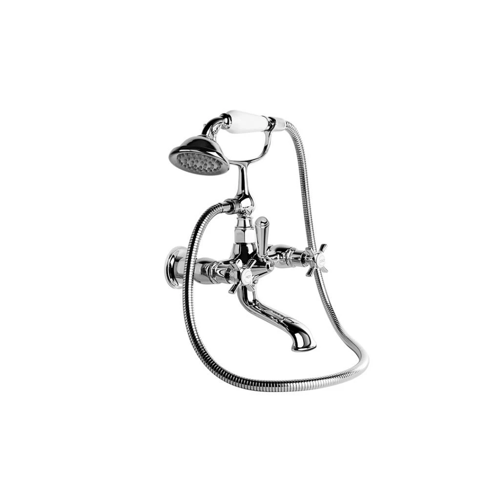 Brodware - Neu England - Bath Mixer With Handshower 1.8020.00.2.01+ 1 Brodware - Neu England - Bath Mixer With Handshower 1.8020.00.2.01+