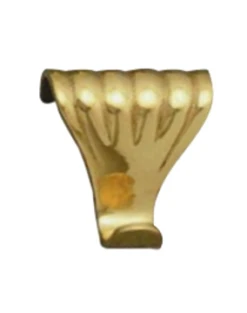 Superior Brass - Picture Rail Hook - Fluted L45, 50mm