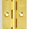 Austyle - Assorted Door & Cabinet Fixed Pin Brass Hinges - 10 Sizes (Pair)