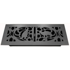 Domino Brass - Vent Duct Cover Only - Coat Of Arms Design 335x137mm