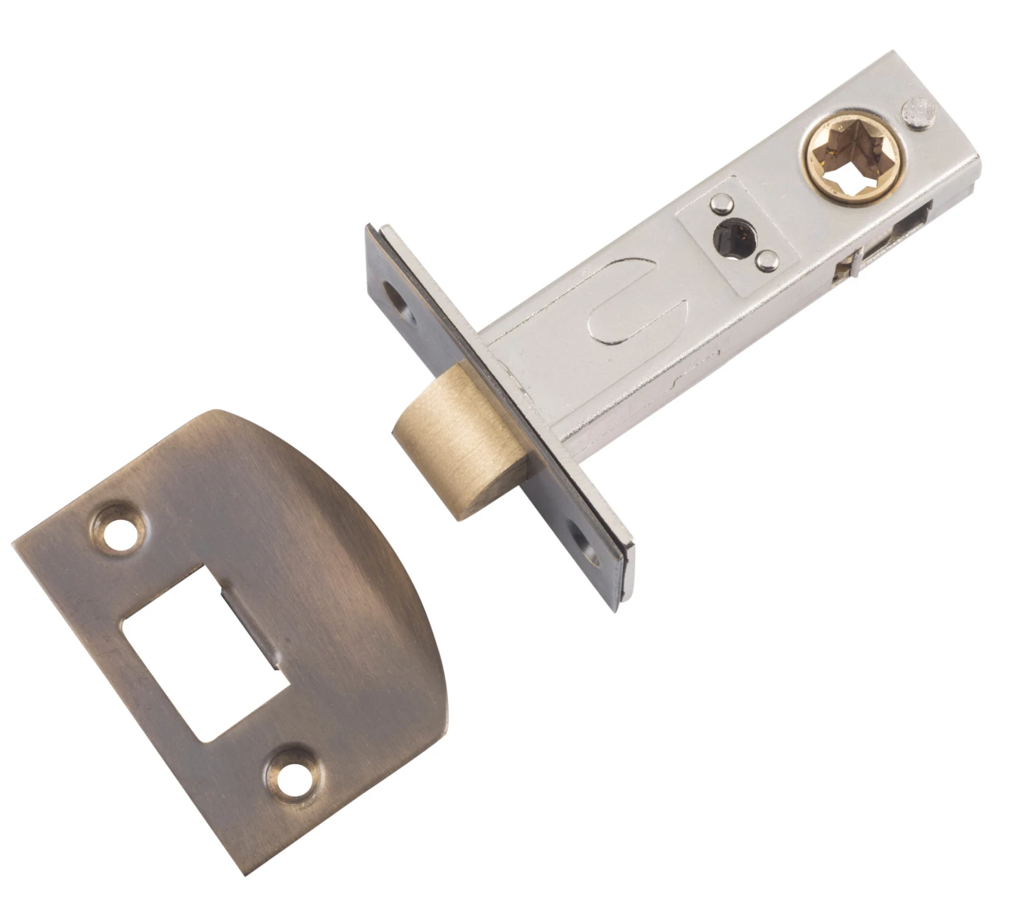 TradCo - Split Cam Tube Latch B60mm - 'D' Striker 3 TradCo - Split Cam Tube Latch B60mm - 'D' Striker - Image 3