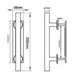 Worldwide - Sliding Barn Door Handle & Flush Pull Set - Round Profile -Deals Windsor Restorations Store 2b3f33 3d6712cc14d94acca17e2820b1f697c5mv2 1