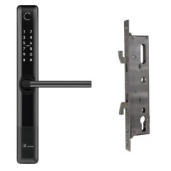 Deals Windsor Restorations Store 35 Austyle - Digital Smart Narrow Sliding Door Entrance Door Lever Kit 300x39mm