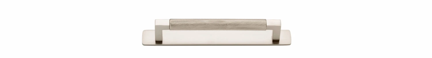 Iver - Brunswick Knurled Cabinet 'D' Handle & Backplate CTC160, 256, 320, 450mm 6 Iver - Brunswick Knurled Cabinet 'D' Handle & Backplate CTC160, 256, 320, 450mm - Image 6