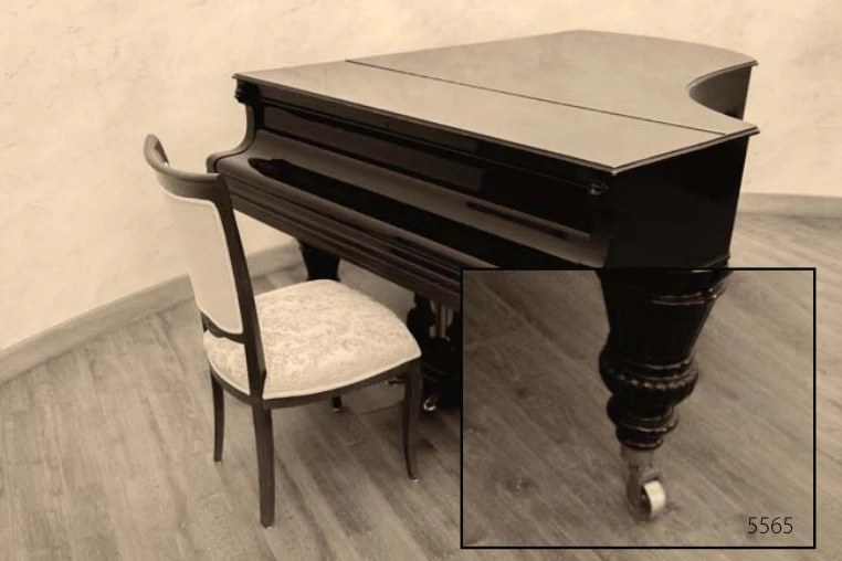 Superior Brass - Cup Castor - Brass Wheel ID25, 29, 32, 38, 44mm 3 Superior Brass - Cup Castor - Brass Wheel ID25, 29, 32, 38, 44mm - Image 3