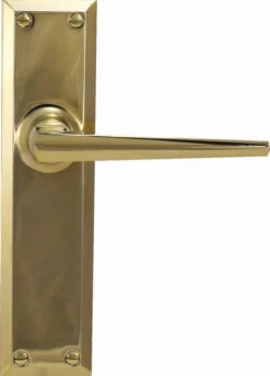 Superior Brass - Contemporary Elegance Door Lever On Backplate - All Variants