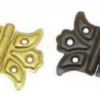 Superior Brass - Design Two Decorative Cabinet Hinge H50xW65mm (Pair)