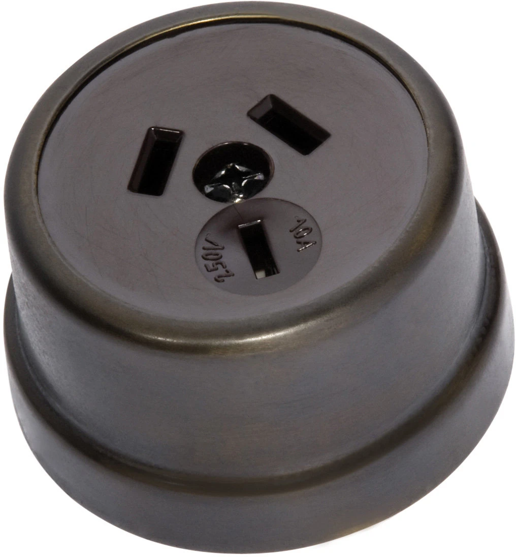 TradCo - Traditional Period Powerpoint Socket D50mm 3 TradCo - Traditional Period Powerpoint Socket D50mm - Image 3