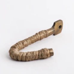 Hepburn Hardware - Jute Rope - Robe Hook L102mm