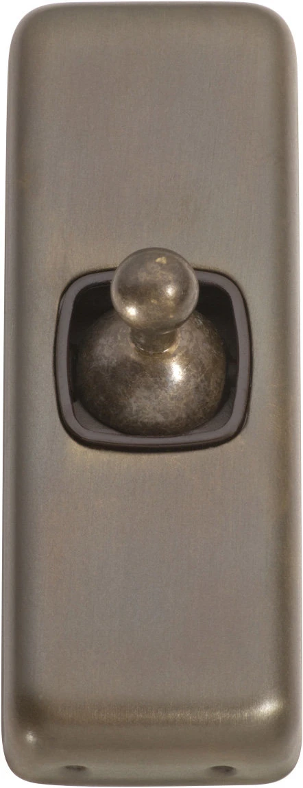 TradCo - 1 Gang Architrave Toggle Switch H82xW30mm 2 TradCo - 1 Gang Architrave Toggle Switch H82xW30mm - Image 2