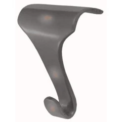 Domino Brass - Picture Rail Hook - 992 Plain Design