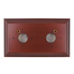Classic Electric - Pre-Drilled Wood Block - Classic Double W155xH90mm
