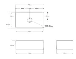 Turner Hastings - Butler Matte Black - Novi 75 X 46 Fine Fireclay Sink -Deals Windsor Restorations Store 2b3f33 6ba245c556a0488a8877d2aa48b06455mv2
