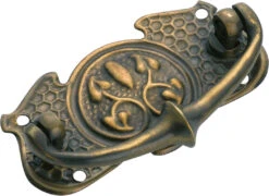 TradCo - Nouveau Stamped Cabinet Handle H35xW66mm