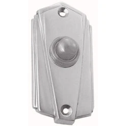 Domino Brass - Door Bell - Art Deco Decorative Bell Press H78xW39mm -Deals Windsor Restorations Store 2b3f33 6fa0663c74364ccba53ec778db7cd128mv2