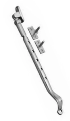 Superior Brass - Casement Window Stay - Contemporary Base Fix L310mm
