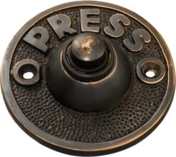 TradCo - Door Bell - Federation Bell Press D63mm