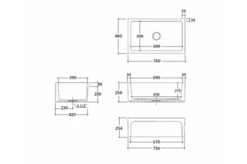 Turner Hastings - Butler - Patri 75 X 46 Fine Fireclay Sink -Deals Windsor Restorations Store 2b3f33 724caa597ae545acb2327b732bdc6ca2mv2