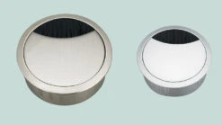 Kethy - Cable Outlet Cover - Die-Cast Zinc 60x22, 80x22mm