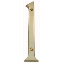 Domino Brass - Numerals - Number 1 - Design 900 (6 Sizes)