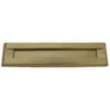 Domino Brass - Letter Plates - 420 Slimline Design 255x60mm