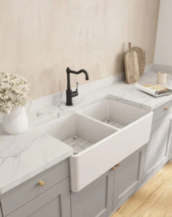 Turner Hastings - Butler Matte White - Novi 85 X 46 Fine Fireclay Double Sink -Deals Windsor Restorations Store 2b3f33 7d81c07df75f492aa375f1fd944da0e1mv2