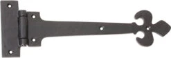 TradCo - Iron Gate Accessories - Gate Hinge - Matt Black L300xH100mm